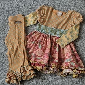 Matilda Jane Dress and Leggings